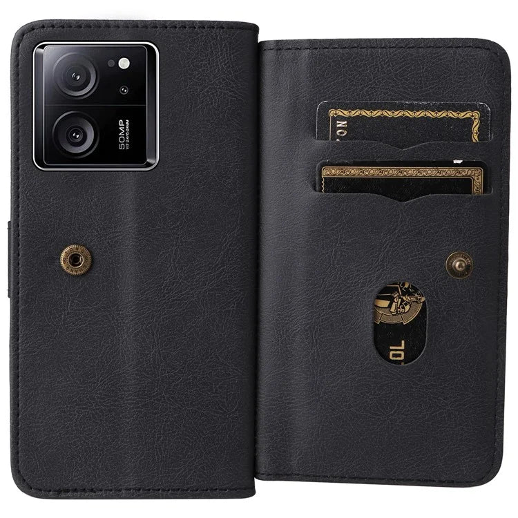 KT Multi-functional Series-1 For Xiaomi 13T / 13T Pro / Redmi K60 Ultra Case Wallet Leather Phone Cover