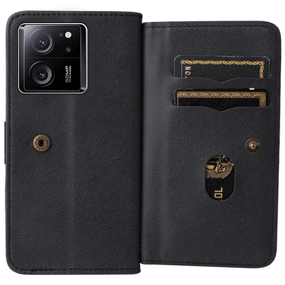 KT Multi-functional Series-1 For Xiaomi 13T / 13T Pro / Redmi K60 Ultra Case Wallet Leather Phone Cover