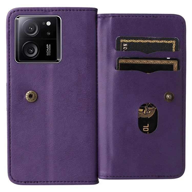 KT Multi-functional Series-1 For Xiaomi 13T / 13T Pro / Redmi K60 Ultra Case Wallet Leather Phone Cover