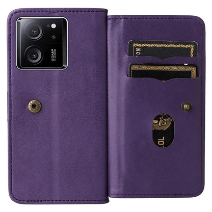 KT Multi-functional Series-1 For Xiaomi 13T / 13T Pro / Redmi K60 Ultra Case Wallet Leather Phone Cover