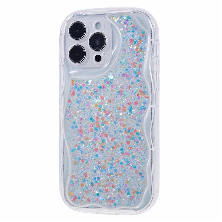 JTW Series for iPhone 13 Pro Case Glitter Sequins Precise Cutout TPU Cover