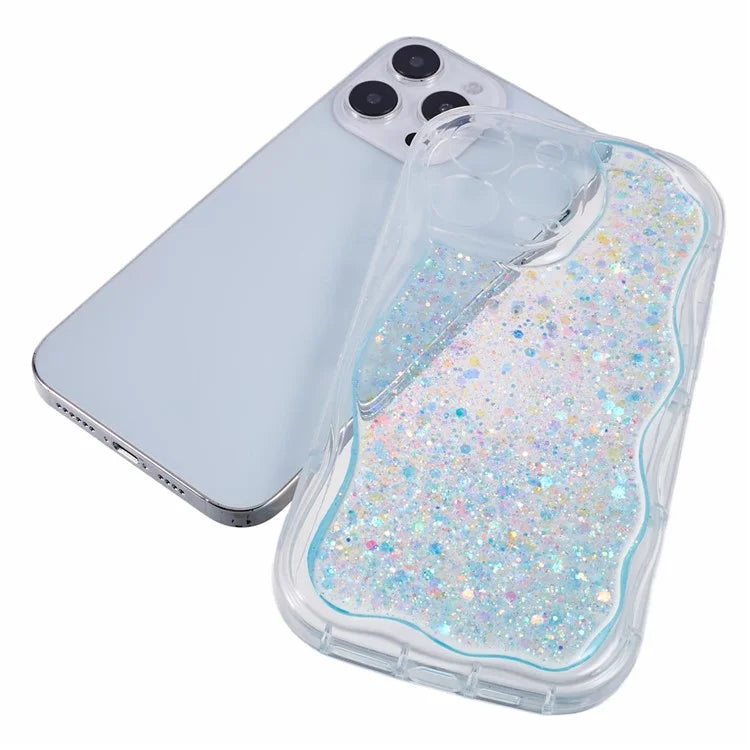 JTW Series for iPhone 13 Pro Case Glitter Sequins Precise Cutout TPU Cover