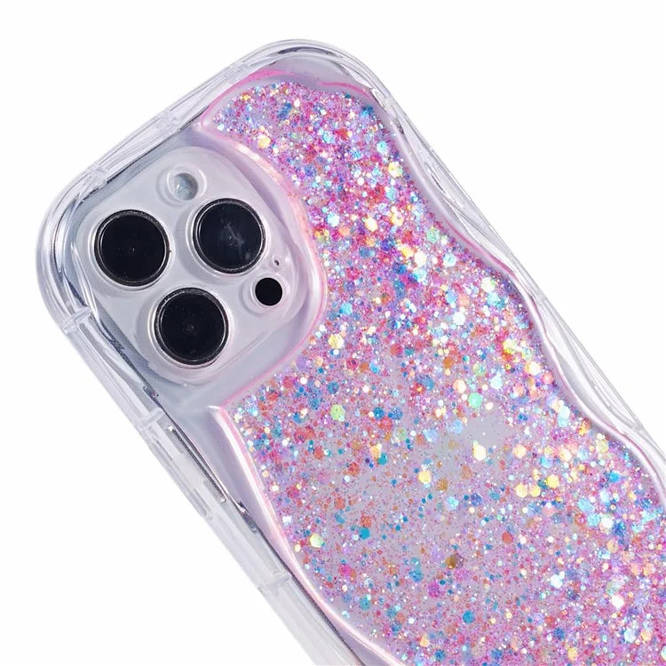 JTW Series for iPhone 13 Pro Case Glitter Sequins Precise Cutout TPU Cover