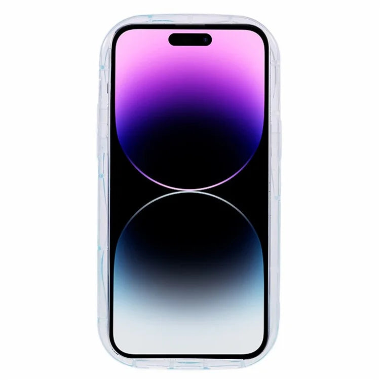 JTW Series for iPhone 14 Pro Max Case Epoxy TPU Cover with Shiny Sequins