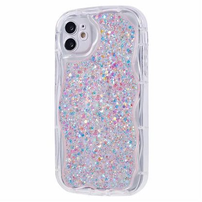JTW Series for iPhone 11 Case Epoxy Glitter Sequins Phone Cover