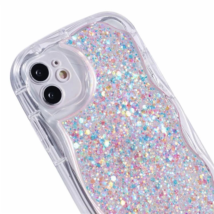 JTW Series for iPhone 11 Case Epoxy Glitter Sequins Phone Cover