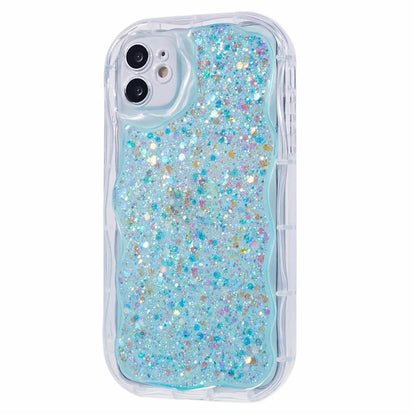 JTW Series for iPhone 11 Case Epoxy Glitter Sequins Phone Cover