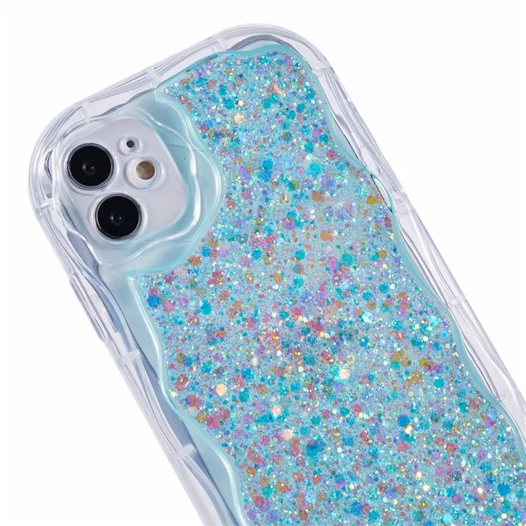 JTW Series for iPhone 11 Case Epoxy Glitter Sequins Phone Cover