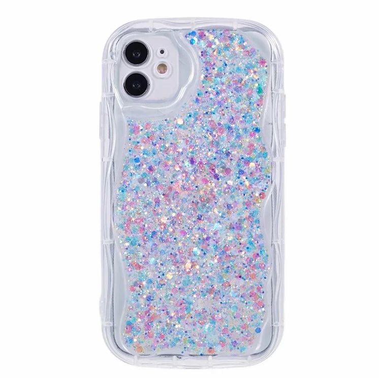 JTW Series for iPhone 11 Case Epoxy Glitter Sequins Phone Cover
