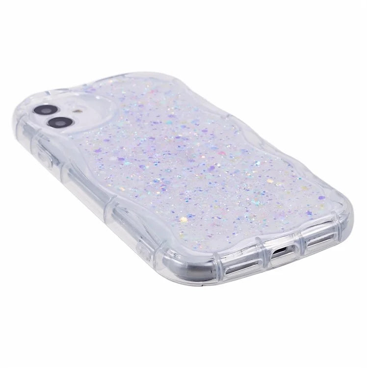 JTW Series for iPhone 11 Case Epoxy Glitter Sequins Phone Cover