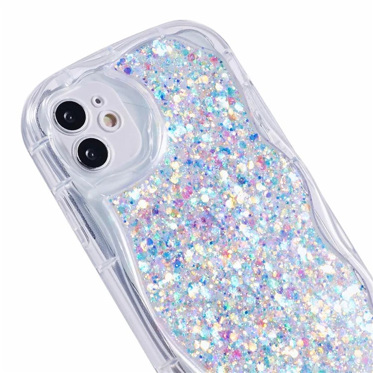 JTW Series for iPhone 11 Case Epoxy Glitter Sequins Phone Cover