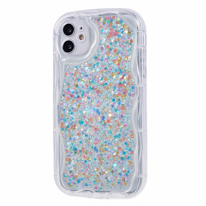 JTW Series for iPhone 11 Case Epoxy Glitter Sequins Phone Cover