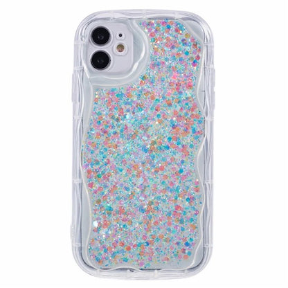 JTW Series for iPhone 11 Case Epoxy Glitter Sequins Phone Cover