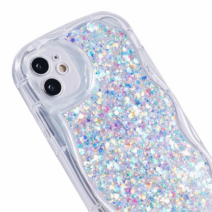 JTW Series for iPhone 12 Case Shiny Sequins Epoxy Protective Phone Cover