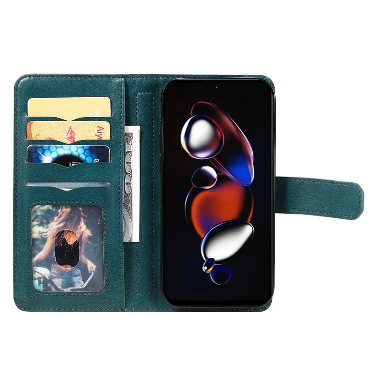 KT Multi-functional Series-1 For Xiaomi Poco X4 GT 5G / Redmi K50i 5G / Note 12T Pro 5G / Note 11T Pro 5G / Note 11T Pro+ 5G Case Leather Cover