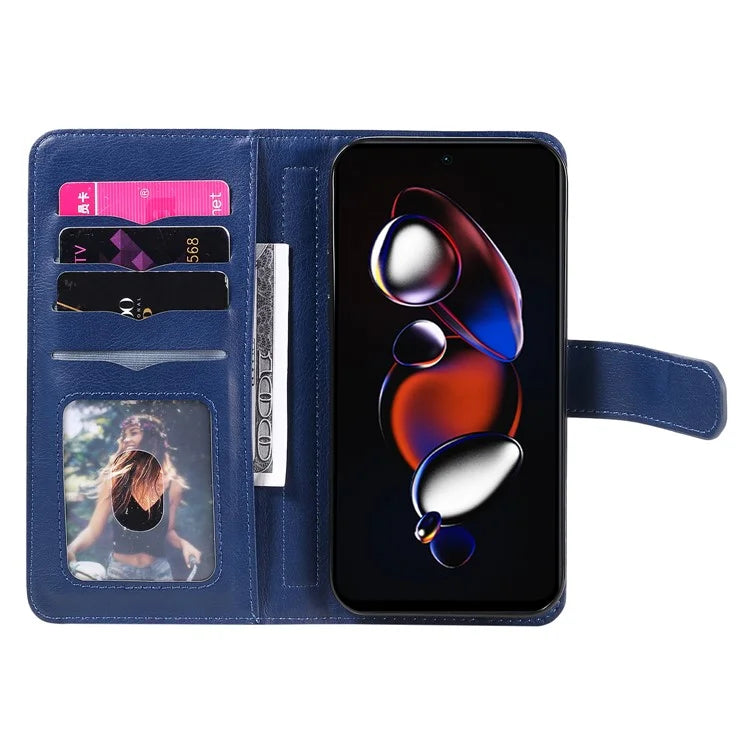 KT Multi-functional Series-1 For Xiaomi Poco X4 GT 5G / Redmi K50i 5G / Note 12T Pro 5G / Note 11T Pro 5G / Note 11T Pro+ 5G Case Leather Cover