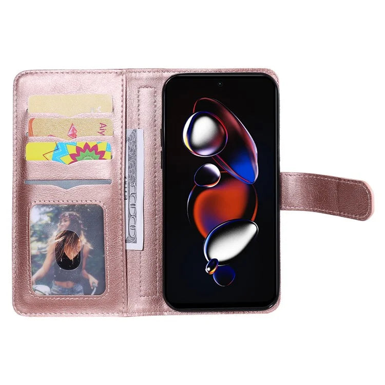 KT Multi-functional Series-1 For Xiaomi Poco X4 GT 5G / Redmi K50i 5G / Note 12T Pro 5G / Note 11T Pro 5G / Note 11T Pro+ 5G Case Leather Cover