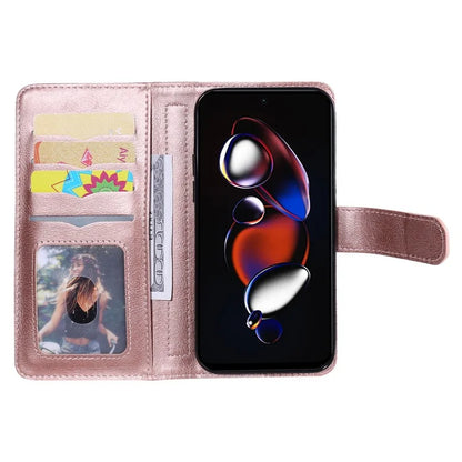 KT Multi-functional Series-1 For Xiaomi Poco X4 GT 5G / Redmi K50i 5G / Note 12T Pro 5G / Note 11T Pro 5G / Note 11T Pro+ 5G Case Leather Cover