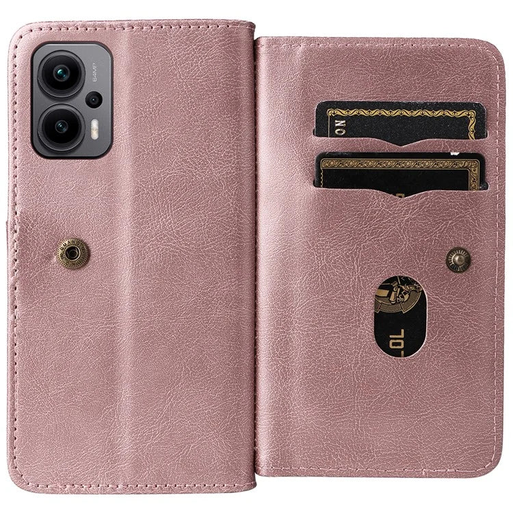 KT Multi-functional Series-1 For Xiaomi Poco X4 GT 5G / Redmi K50i 5G / Note 12T Pro 5G / Note 11T Pro 5G / Note 11T Pro+ 5G Case Leather Cover