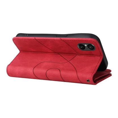 KT Multi-function Series-5 For Sony Xperia 5 V Anti-Scratch Phone Case Leather Stand Magnetic Wallet Cover