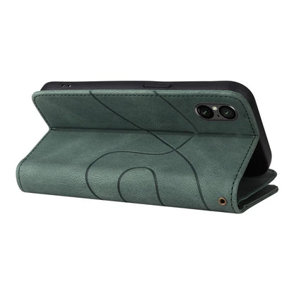 KT Multi-function Series-5 For Sony Xperia 5 V Anti-Scratch Phone Case Leather Stand Magnetic Wallet Cover