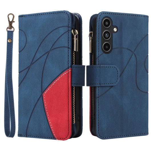 KT Multi-function Series-5 For Samsung Galaxy A15 5G Phone Stand Cover Magnetic Leather Wallet