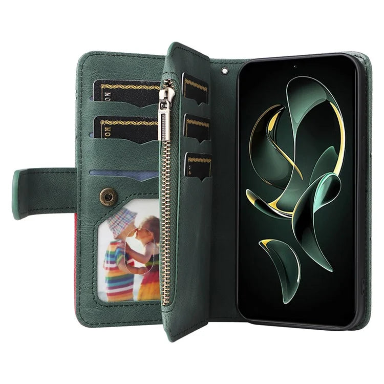 KT Multi-function Series-5 For Xiaomi 13T / 13T Pro / Redmi K60 Ultra Case Wallet Leather Phone Stand Cover