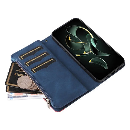 KT Multi-function Series-5 For Xiaomi 13T / 13T Pro / Redmi K60 Ultra Case Wallet Leather Phone Stand Cover