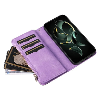 KT Multi-function Series-5 For Xiaomi 13T / 13T Pro / Redmi K60 Ultra Case Wallet Leather Phone Stand Cover