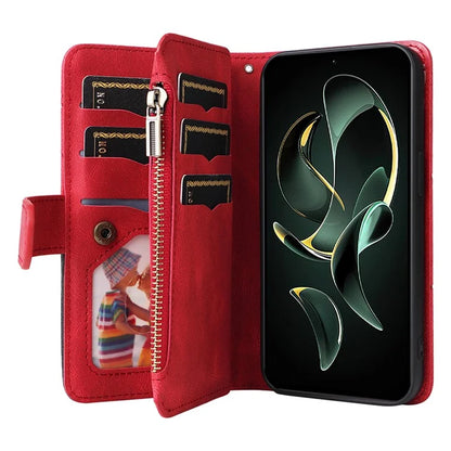 KT Multi-function Series-5 For Xiaomi 13T / 13T Pro / Redmi K60 Ultra Case Wallet Leather Phone Stand Cover