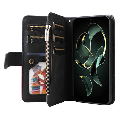 KT Multi-function Series-5 For Xiaomi 13T / 13T Pro / Redmi K60 Ultra Case Wallet Leather Phone Stand Cover