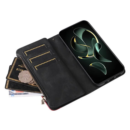 KT Multi-function Series-5 For Xiaomi 13T / 13T Pro / Redmi K60 Ultra Case Wallet Leather Phone Stand Cover