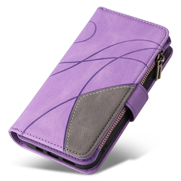 KT Multi-function Series-5 Phone Case for Motorola Moto G14 4G Leather Phone Stand Cover Magnetic Wallet