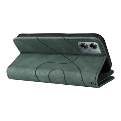KT Multi-function Series-5 Phone Case for Motorola Moto G14 4G Leather Phone Stand Cover Magnetic Wallet