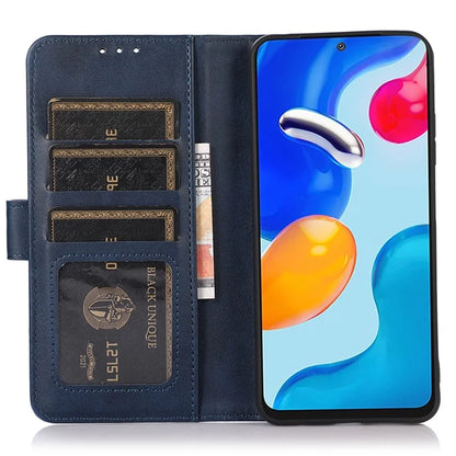 For Xiaomi Redmi 13C 4G / 13C 5G / Poco C65 4G Case Cowhide Texture Foldable Stand Phone Cover