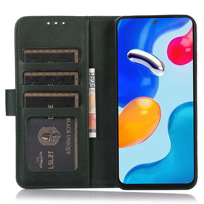 For Xiaomi Redmi 13C 4G / 13C 5G / Poco C65 4G Case Cowhide Texture Foldable Stand Phone Cover
