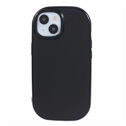 JQ Series For iPhone 15 Plus TPU Case Jelly Shape Anti-scratch Phone Cover (Big Rear Lens Hole)