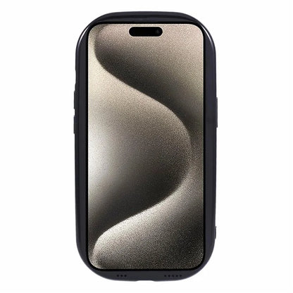 JQ Series For iPhone 15 Plus TPU Case Jelly Shape Anti-scratch Phone Cover (Big Rear Lens Hole)