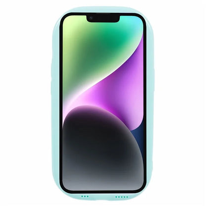 JQ Series For iPhone 14 Case Solid Color Flexible TPU Phone Cover (Big Rear Lens Hole)