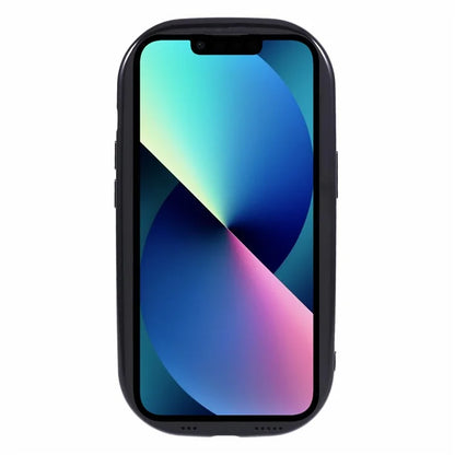 JQ Series For iPhone 13 Case Jelly Shape Scratch-resistant TPU Cover (Big Rear Lens Hole)