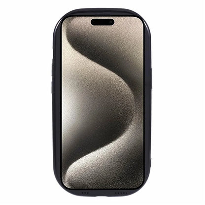 JQ Series For iPhone 15 TPU Case Jelly Shape Phone Cover Protector (Big Rear Lens Hole)