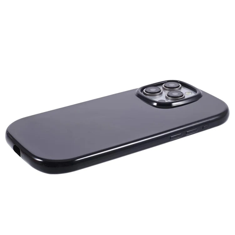 JQ Series For iPhone 15 Pro Max Phone Case Jelly Shape TPU Cover (Big Rear Lens Hole)