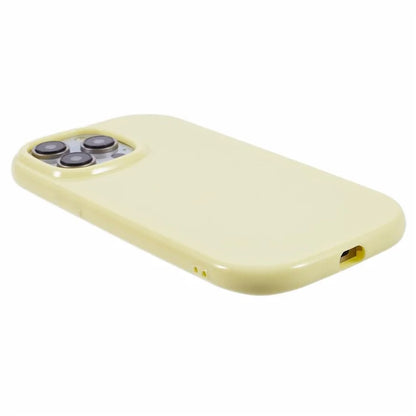 JQ Series For iPhone 15 Pro Max Phone Case Jelly Shape TPU Cover (Big Rear Lens Hole)