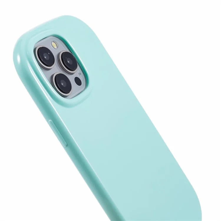 JQ Series For iPhone 15 Pro Max Phone Case Jelly Shape TPU Cover (Big Rear Lens Hole)