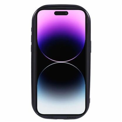 JQ Series For iPhone 14 Pro Case Jelly Shape Solid Color TPU Cover (Big Rear Lens Hole)