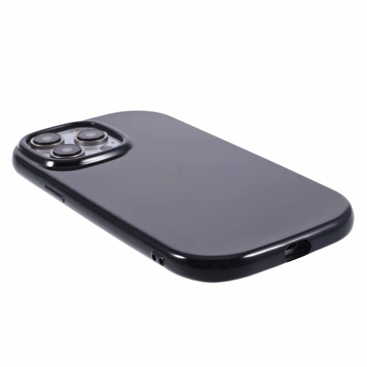 JQ Series For iPhone 14 Pro Case Jelly Shape Solid Color TPU Cover (Big Rear Lens Hole)