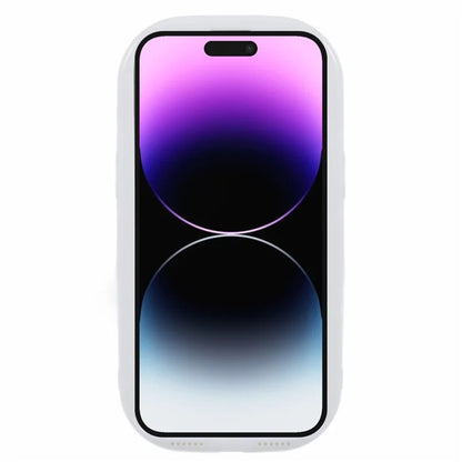 JQ Series For iPhone 14 Pro Case Jelly Shape Solid Color TPU Cover (Big Rear Lens Hole)