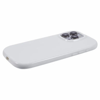 JQ Series For iPhone 14 Pro Case Jelly Shape Solid Color TPU Cover (Big Rear Lens Hole)