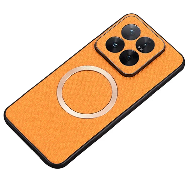 For iPhone 14 Pro Case Shockproof Soft TPU+Cloth Slim Phone Cover