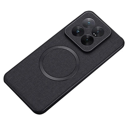 For iPhone 14 Pro Case Shockproof Soft TPU+Cloth Slim Phone Cover